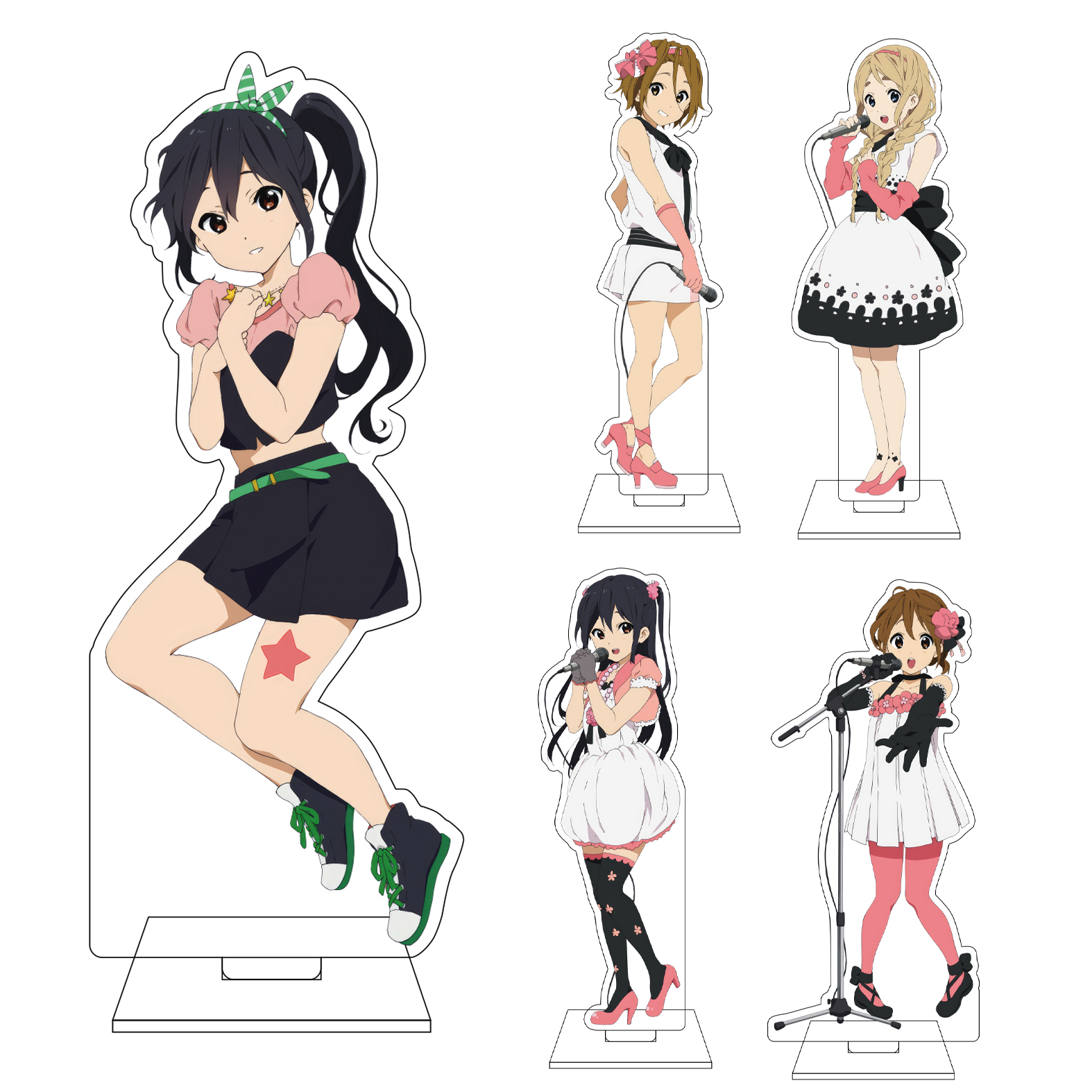 Anime Cosplay In Japan - 16CM Anime K-ON！Cosplay Acrylic Figure Stand