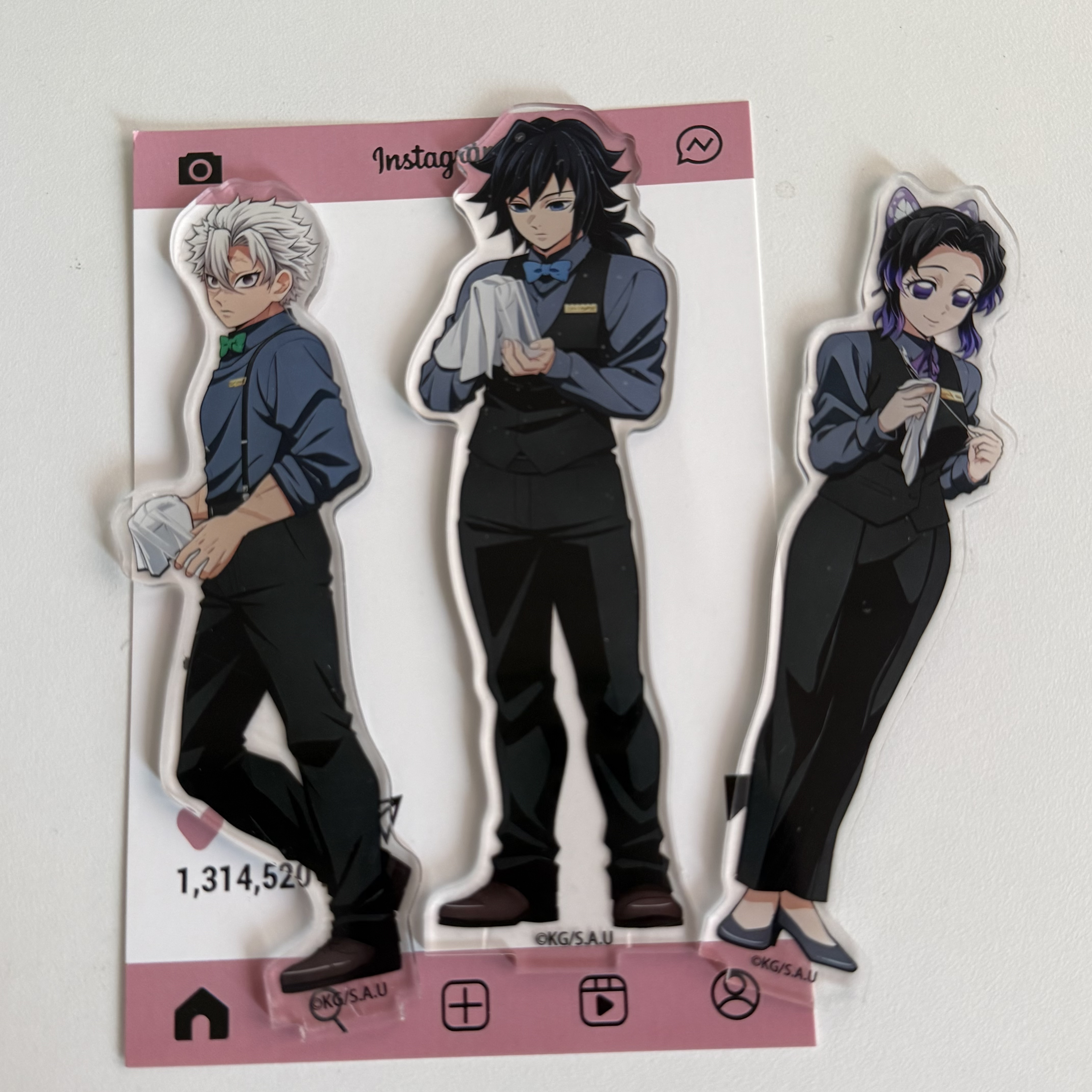 Anime Cosplay Rental - Anime Peripherals Bartender Giyu Tomioka Figurine