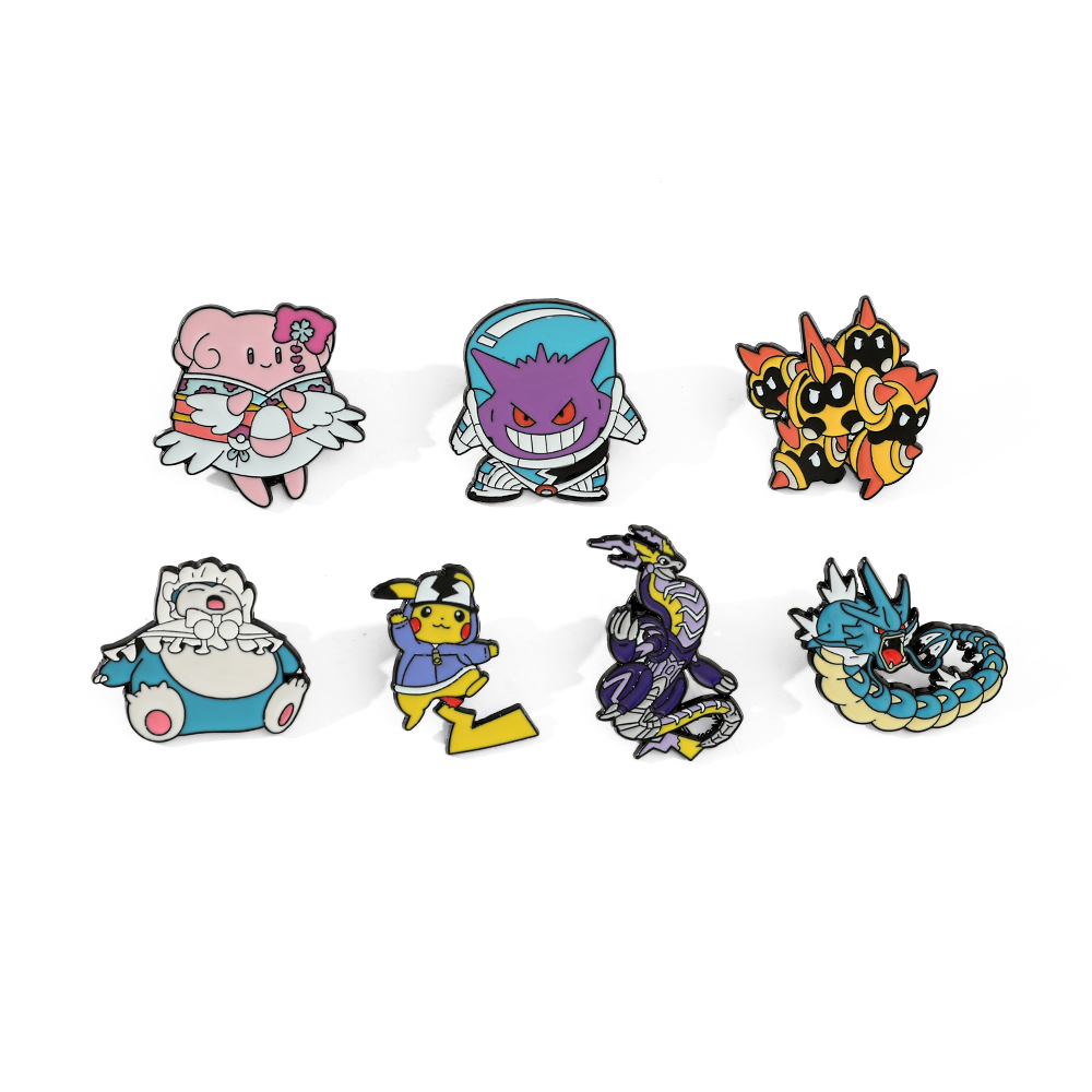 Anime Cosplay Pokemon - 7 Pcs Cartoon Creative Personality Pokemon