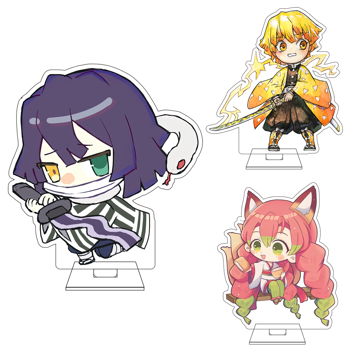 Anime Cosplay In Japan - 10CM Anime Demon Cosplay Cute Acrylic