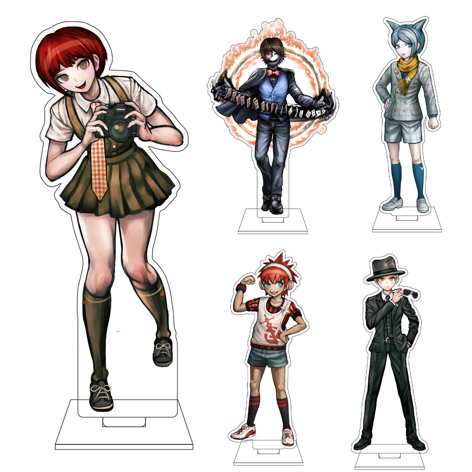 Anime Cosplay Rental - 16CM Anime Danganronpa Cosplay Acrylic Figure