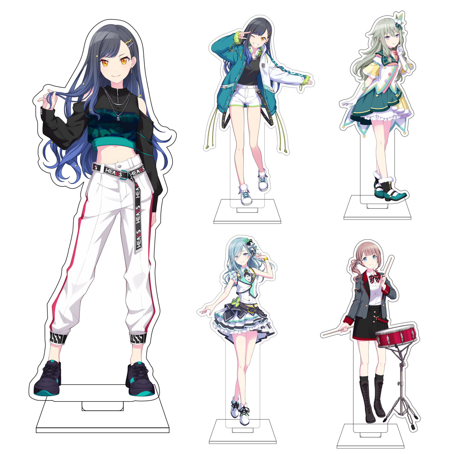 Anime Cosplay Rental - 16CM Anime ‌Project SEKAI COLORFUL STAGE