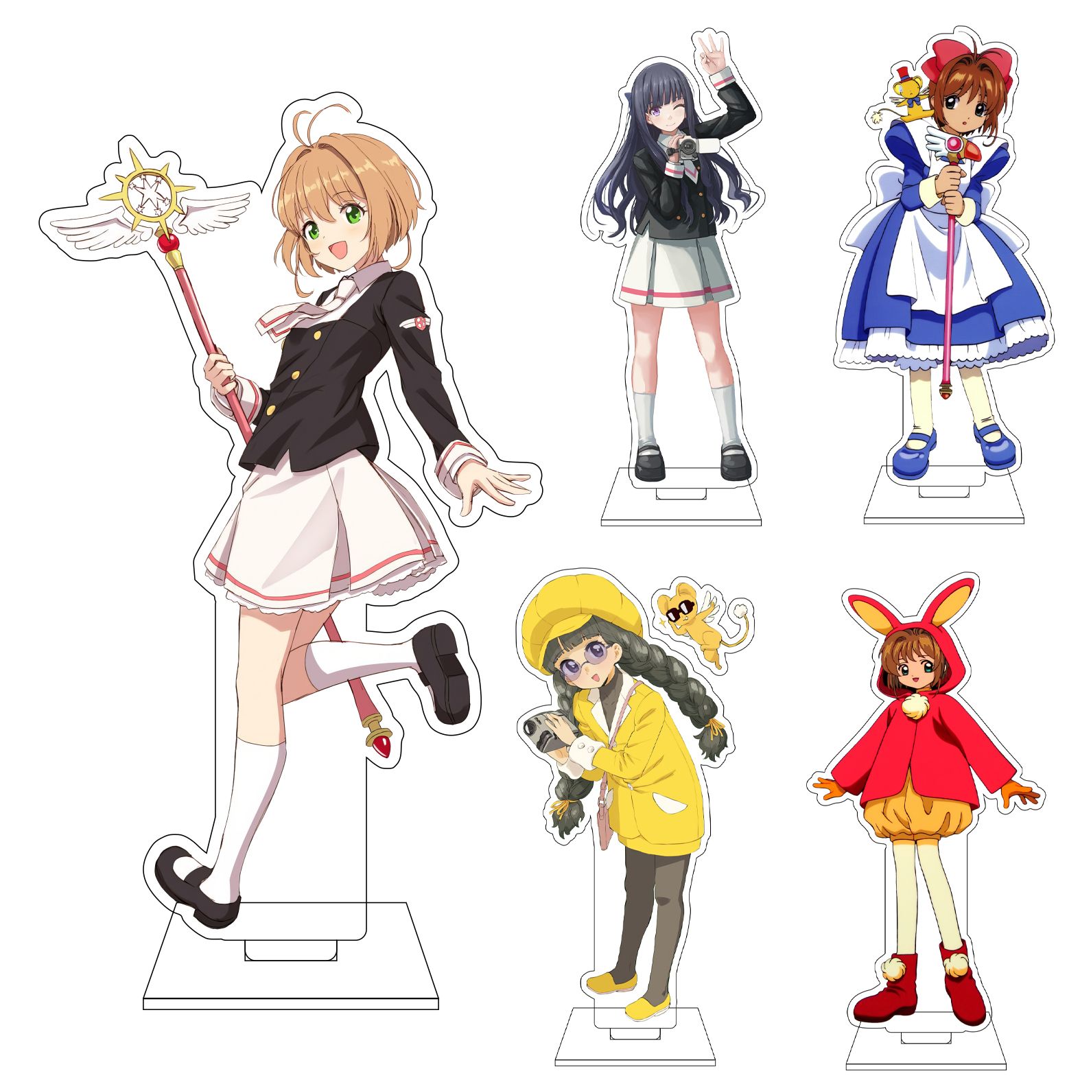 Anime Cosplay Rental - 16CM Anime Cardcaptor Sakura Cosplay Acrylic