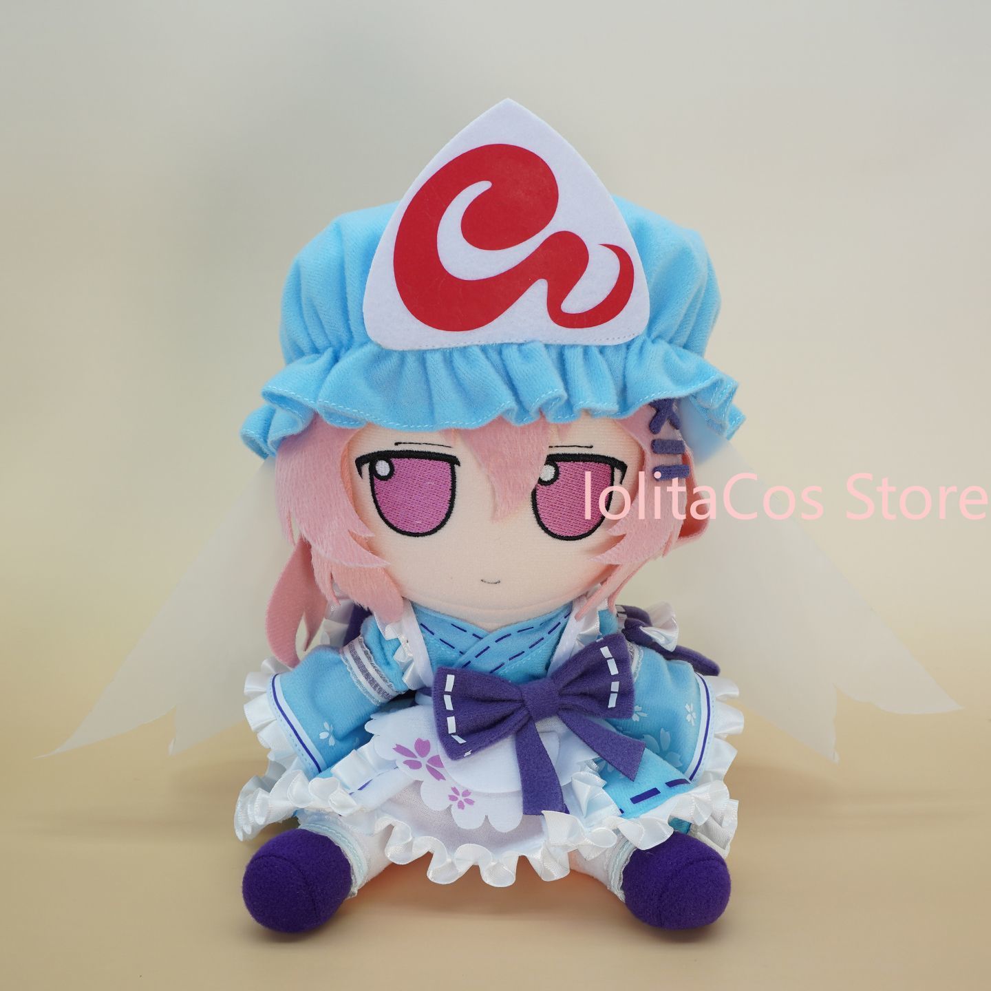 20cm Touhou Project Saigyouji  - Anime Cosplay Kawaii recensie en prijs
