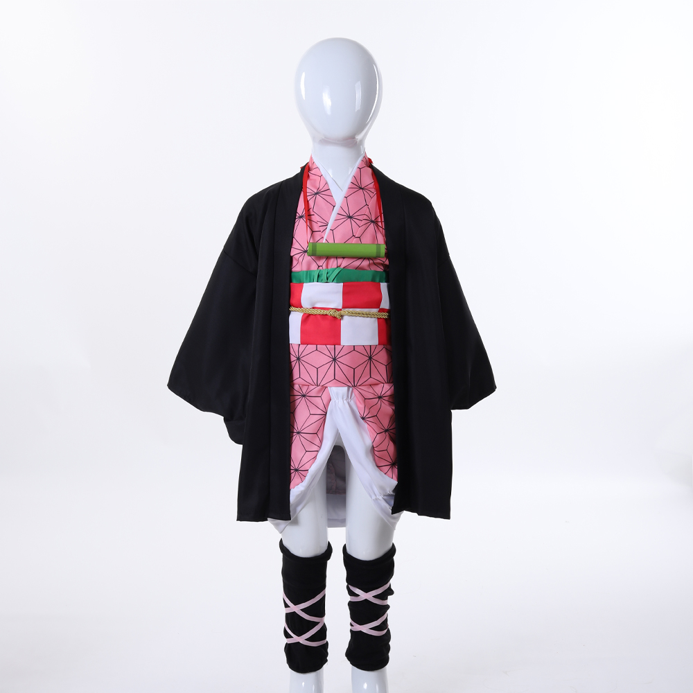 Complete Nezuko Kamado Cosplay - Convention Cosplay Anime recensie en prijs