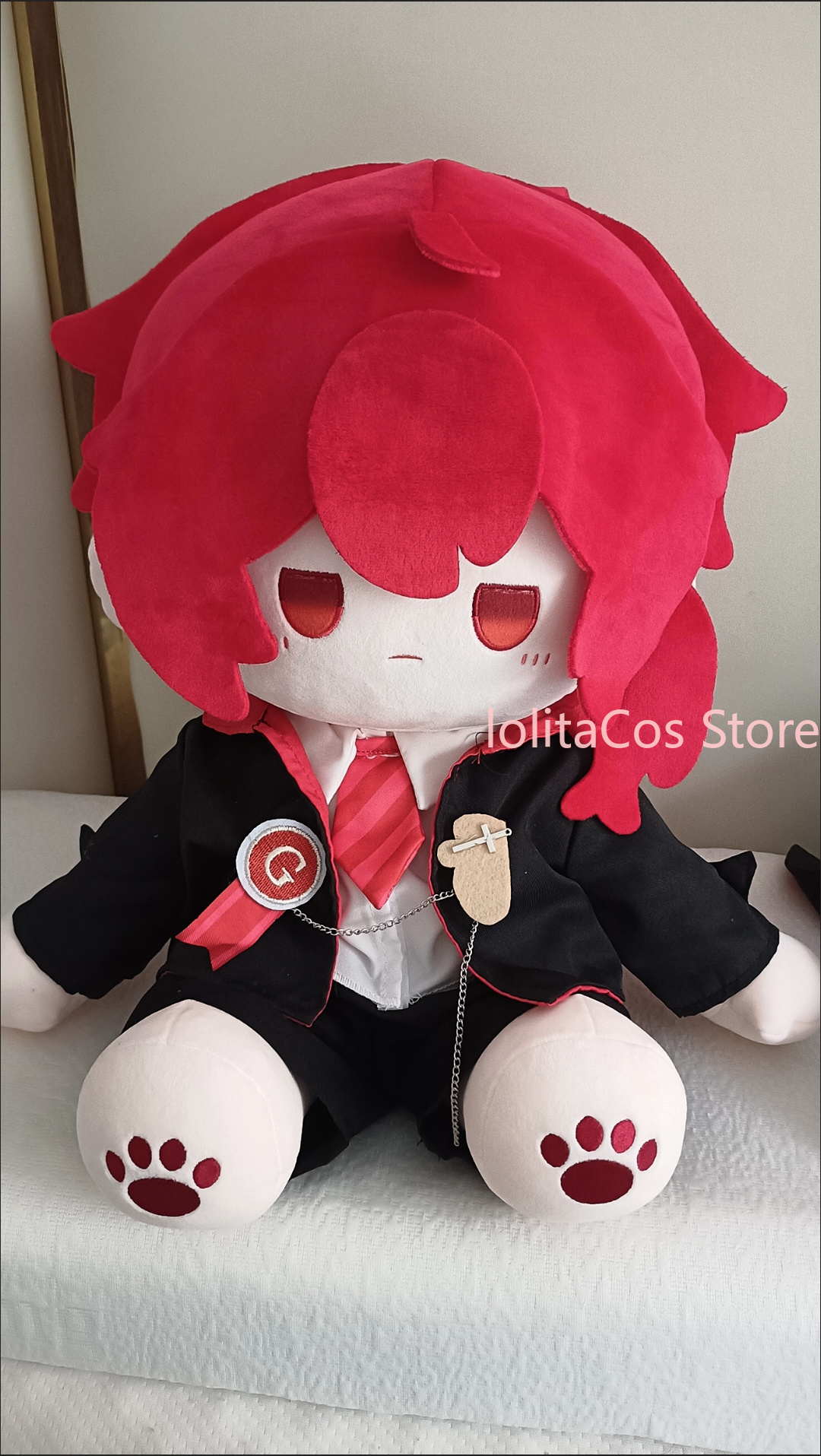 40cm Genshin Impact Diluc Anim - Anime Cosplay Kawaii recensie en prijs