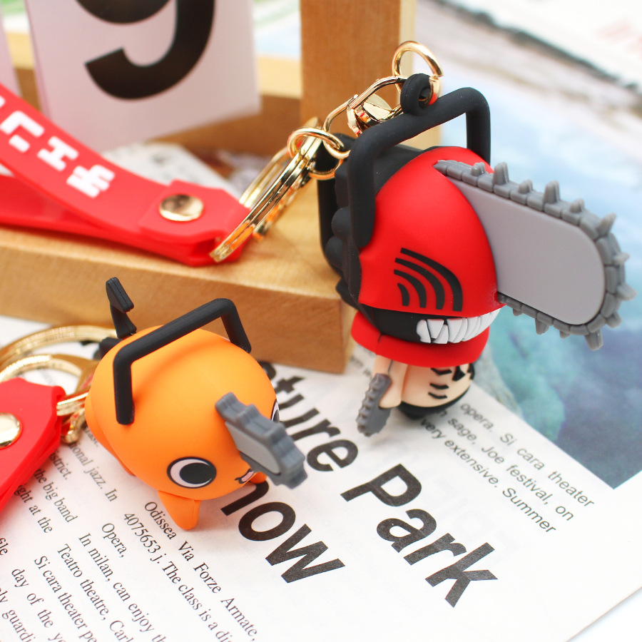 !!Chainsaw Man Keychains Carto - Anime Cosplay Chainsaw Man recensie en prijs