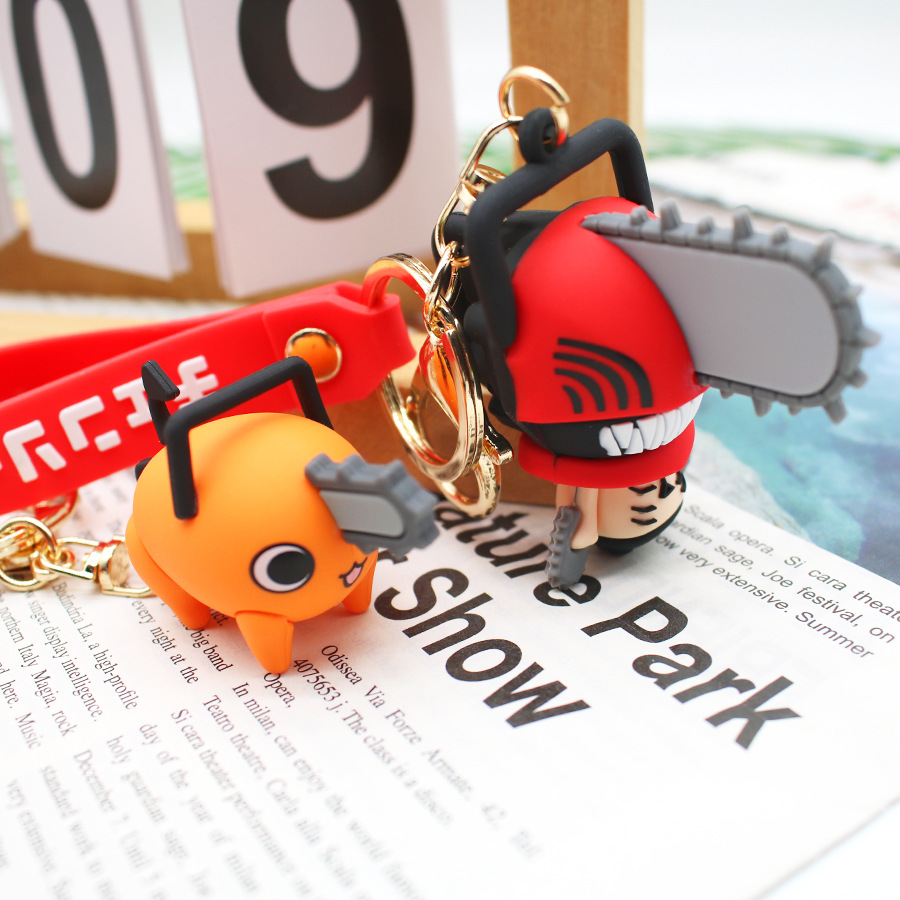 !!Chainsaw Man Keychains Carto - Anime Cosplay Chainsaw Man recensie en prijs
