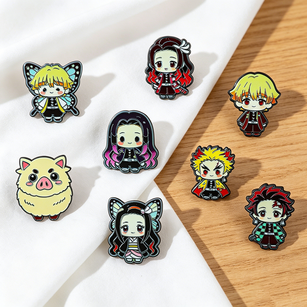 8pcs Demon Slayer Anime Lapel  - Cosplay Anime Tsunade recensie en prijs