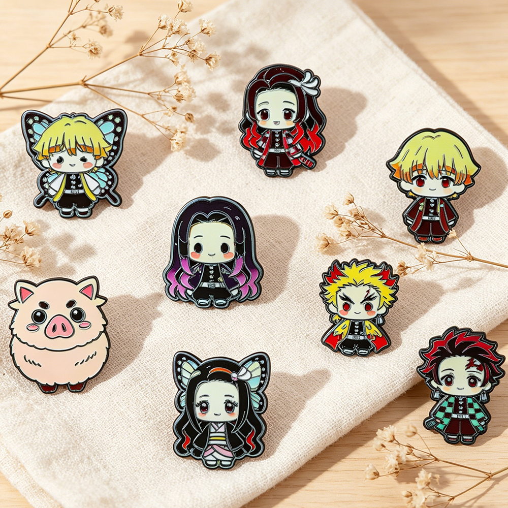 8pcs Demon Slayer Anime Lapel  - Cosplay Anime Tsunade recensie en prijs