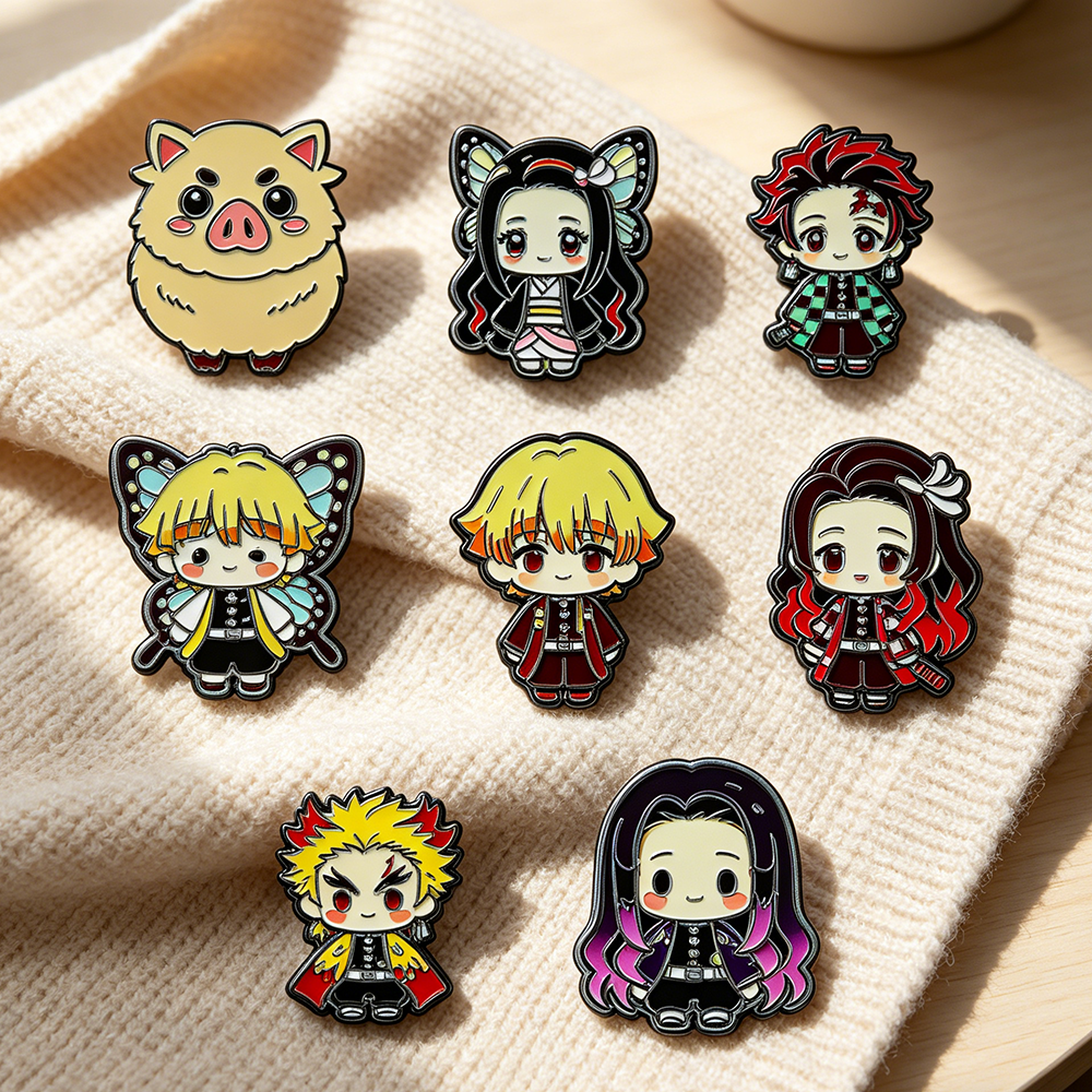 8pcs Demon Slayer Anime Lapel  - Cosplay Anime Tsunade recensie en prijs
