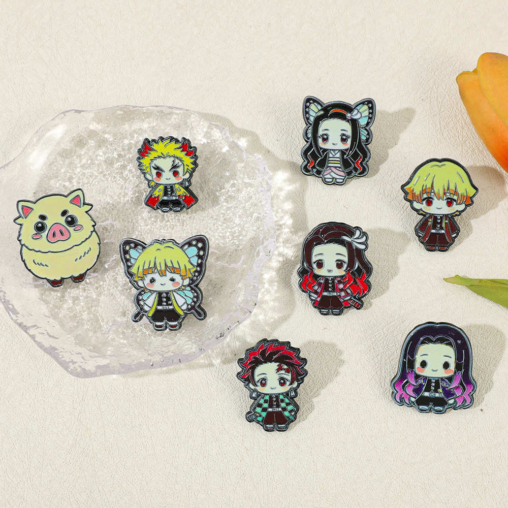 8pcs Demon Slayer Anime Lapel  - Cosplay Anime Tsunade recensie en prijs