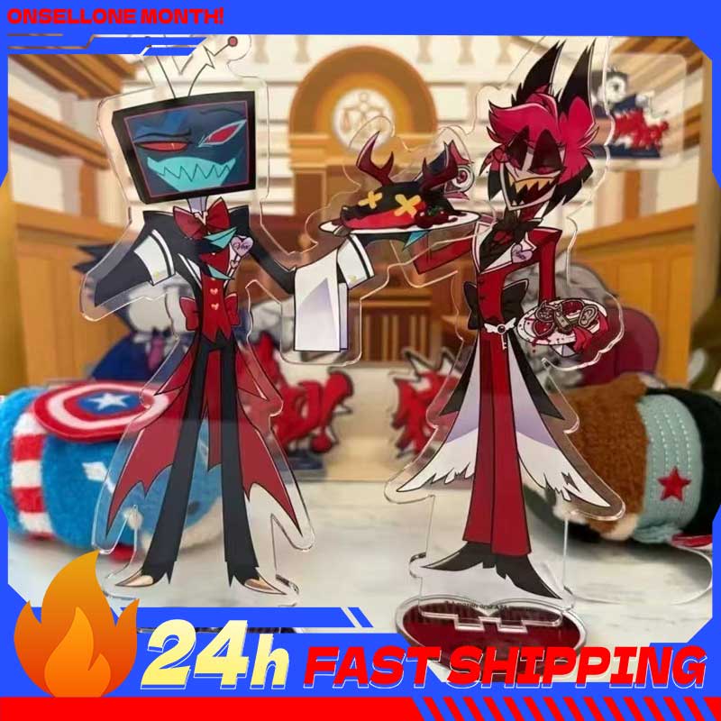 2pcs Hazbin Anime Peripherals  - Anime Cosplay Rental recensie en prijs