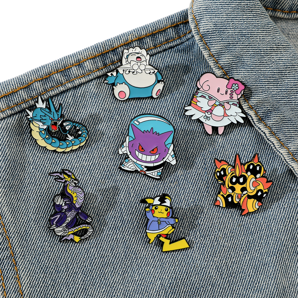 7 Pcs Cartoon Creative Persona - Anime Cosplay Pokemon recensie en prijs