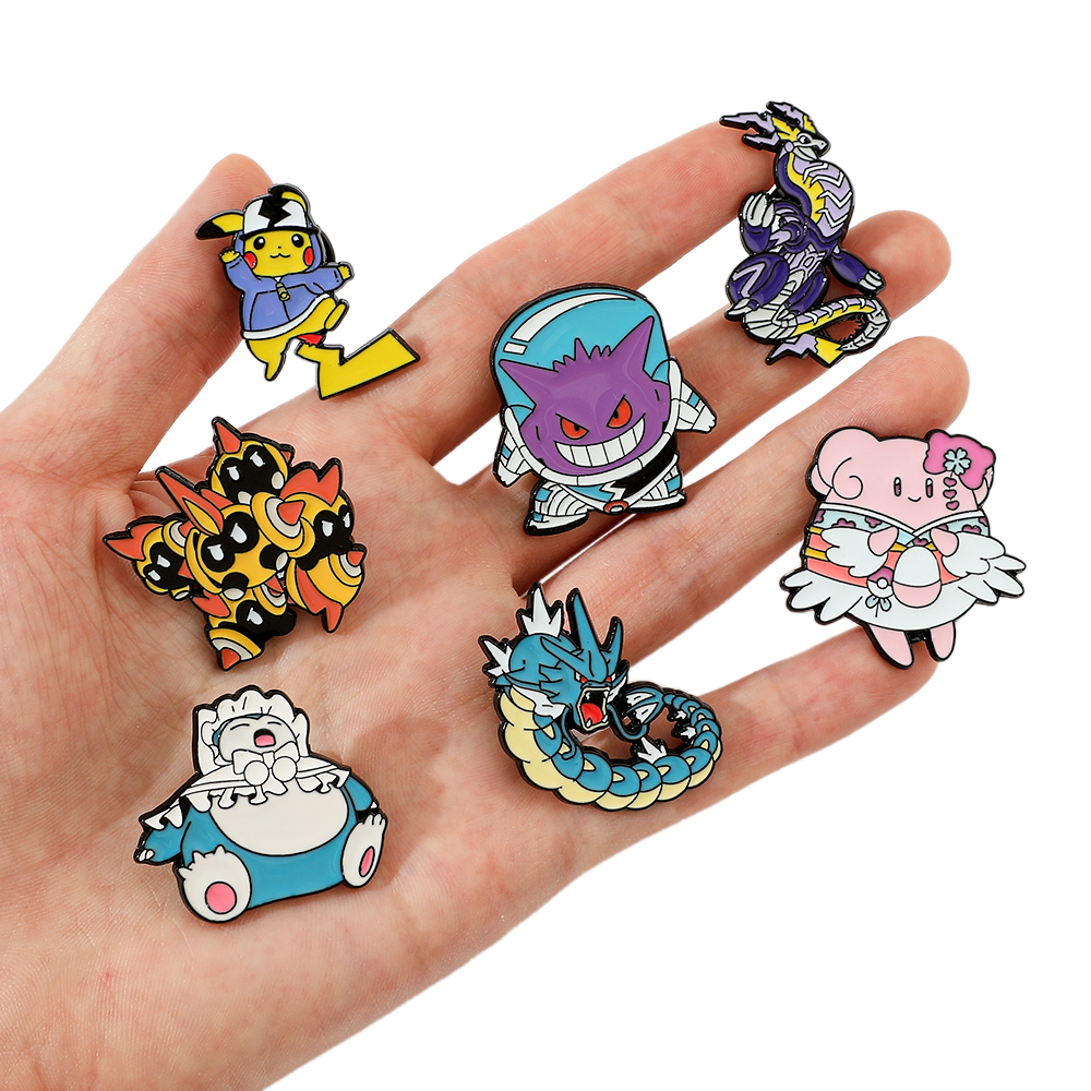 7 Pcs Cartoon Creative Persona - Anime Cosplay Pokemon recensie en prijs