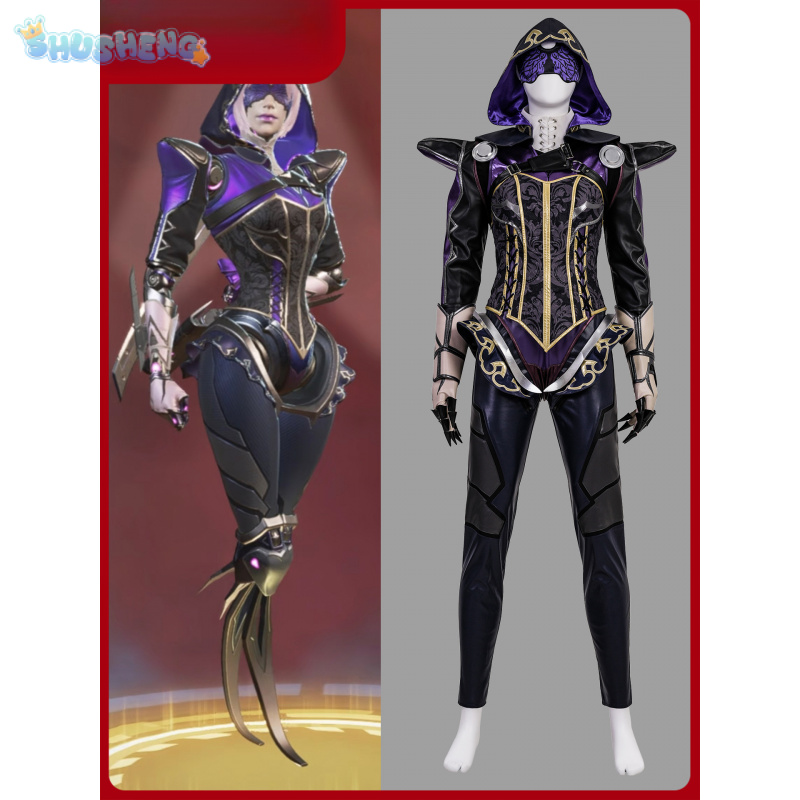 Ash Cosplay Costume Game Apex  - Anime Cosplay Mask recensie en prijs