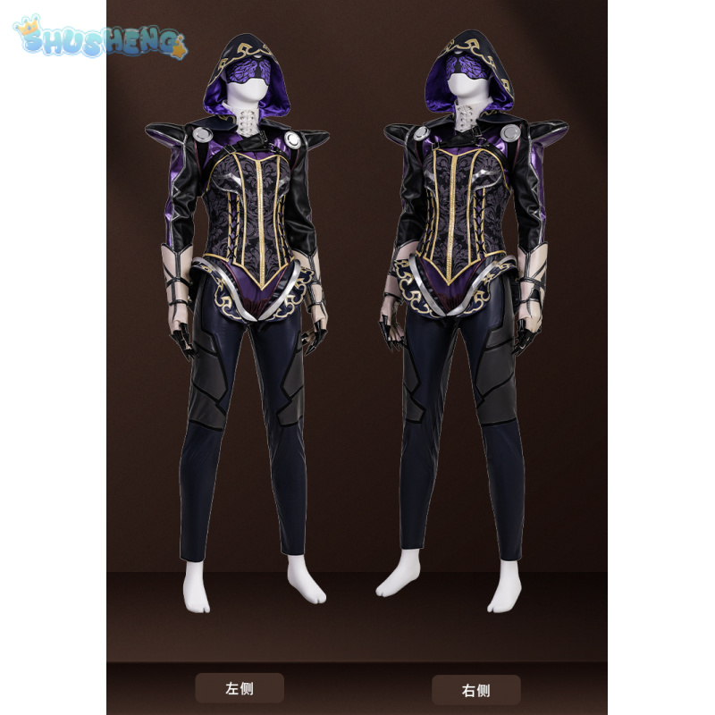 Ash Cosplay Costume Game Apex  - Anime Cosplay Mask recensie en prijs