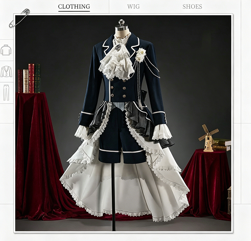 Anime Ciel Phantomhive Brother - Convention Cosplay Anime recensie en prijs