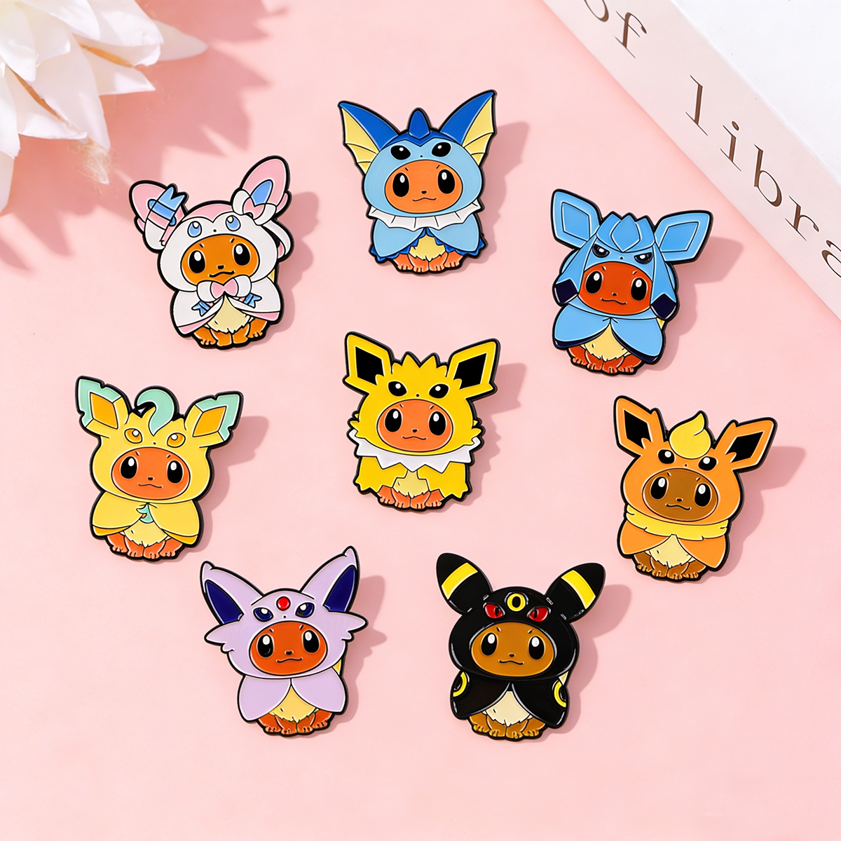8Pcs Creative Cartoon Pokemon  - Anime Cosplay Pokemon recensie en prijs