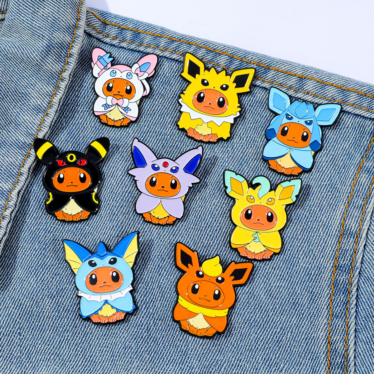 8Pcs Creative Cartoon Pokemon  - Anime Cosplay Pokemon recensie en prijs