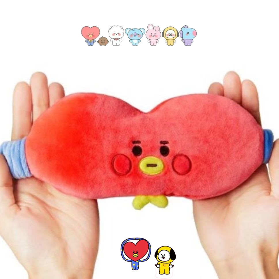 BT21 cartoon cute plush doll e - Anime Cosplay Mask recensie en prijs