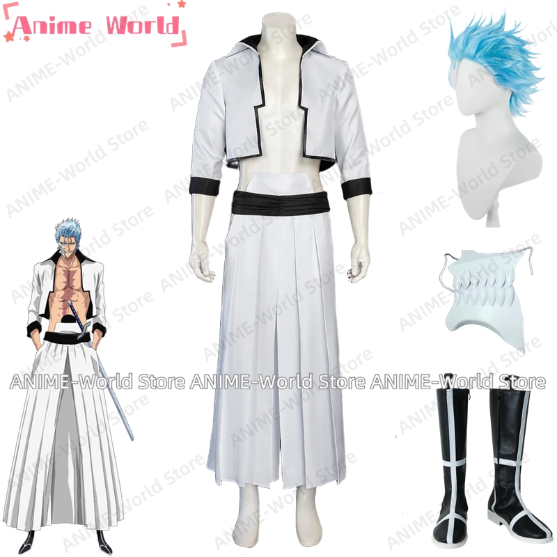 《Custom Size》Anime Grimmjow Ja - Anime Cosplay Mask recensie en prijs