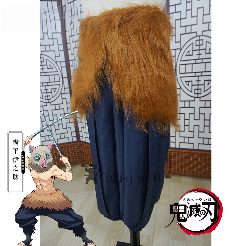 Demon Slayer Hashibira Inosuke - Anime Cosplay Demon Slayer recensie en prijs