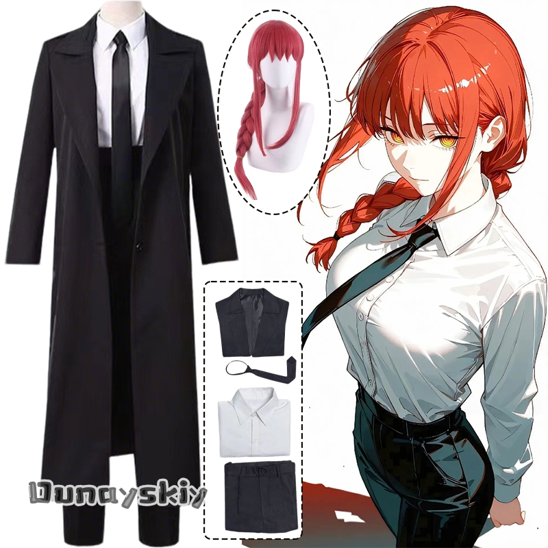 Anime Man Makima Cosplay Costu - Anime Cosplay Chainsaw Man recensie en prijs