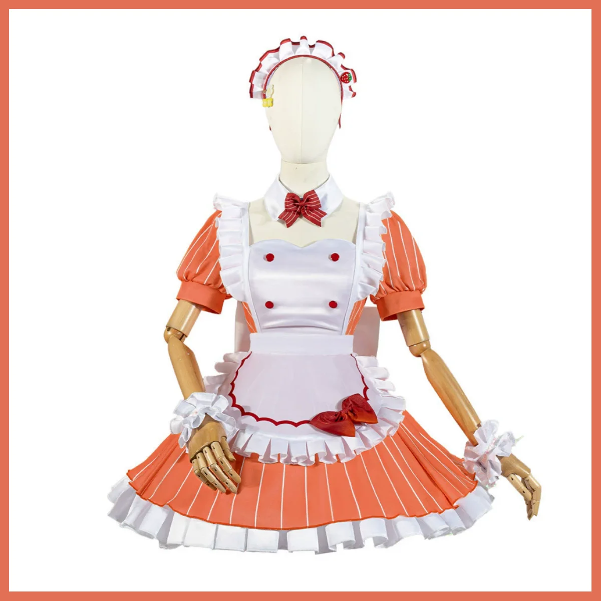 Maid Dress Lolita Skirt Wig Wo - Anime Cosplay Kawaii recensie en prijs