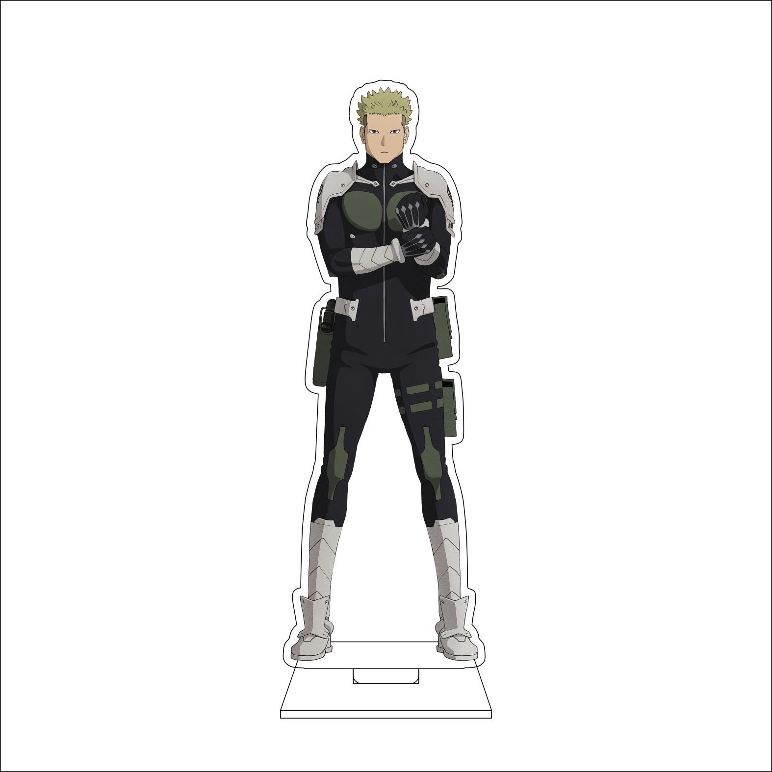 16CM Anime Kaiju No.8 Cosplay  - Anime Cosplay Rental recensie en prijs