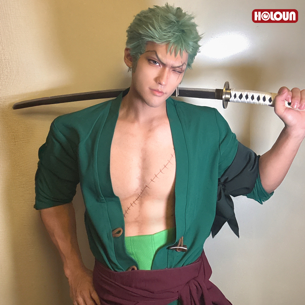 HOLOUN ONE Anime Roronoa Zoro  - Convention Cosplay Anime recensie en prijs