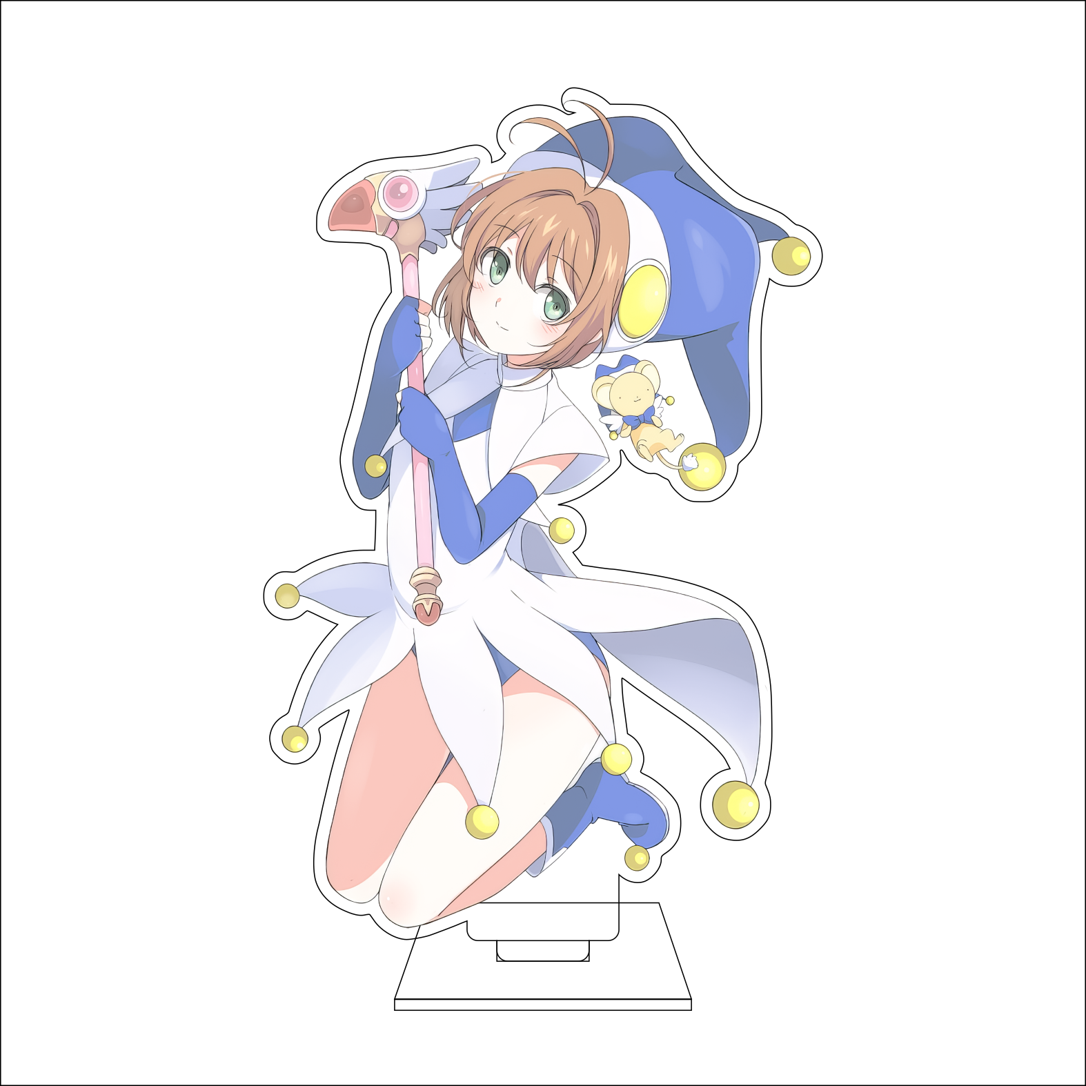16CM Anime Cardcaptor Sakura C - Anime Cosplay Rental recensie en prijs