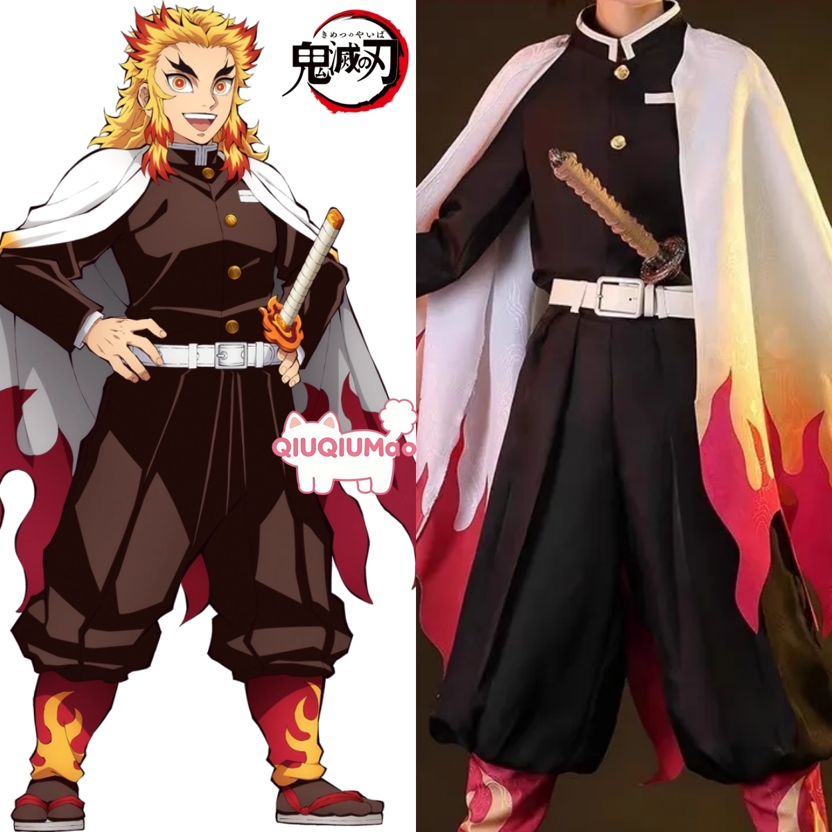 Demon Slayer Kimetsu No Yaiba  - Anime Cosplay Demon Slayer recensie en prijs