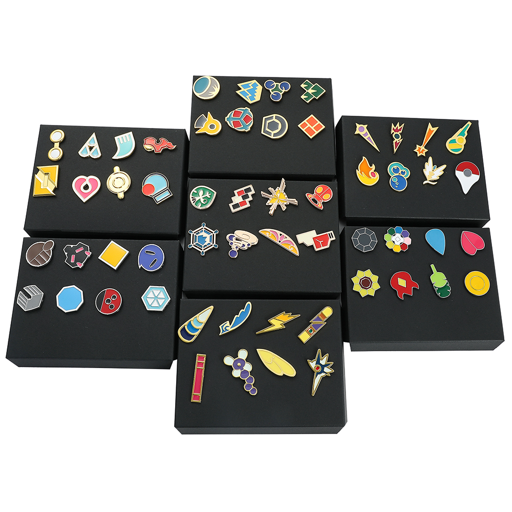 Pokemon Gym Badges Kanto Johto - Anime Cosplay Pokemon recensie en prijs